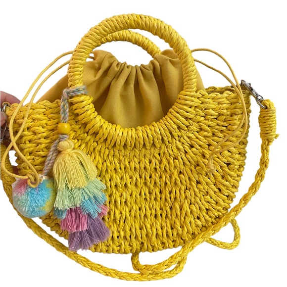 Most Wanted top handle paper straw bag - Picture 2 of 11